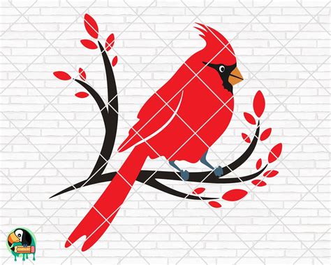 Download Free Cardinal SVG, Christmas SVG, Bird SVG, DXF File, Cuttable File Images